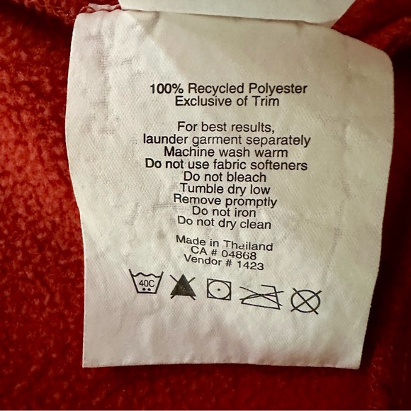 MEC Polartec Fleece Jacket - Picture 6 of 6